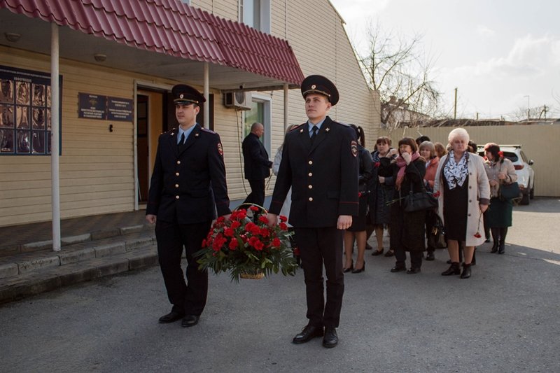 В Славянске-на-Кубани  состоялась встреча руководства краевого главка полиции с семьями погибших сотрудников